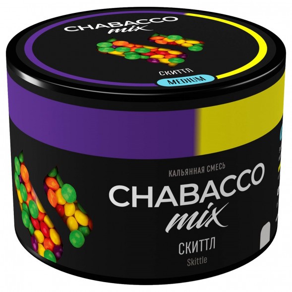Смесь Chabacco MIX MEDIUM - Skittle (Скиттл, 40 грамм)