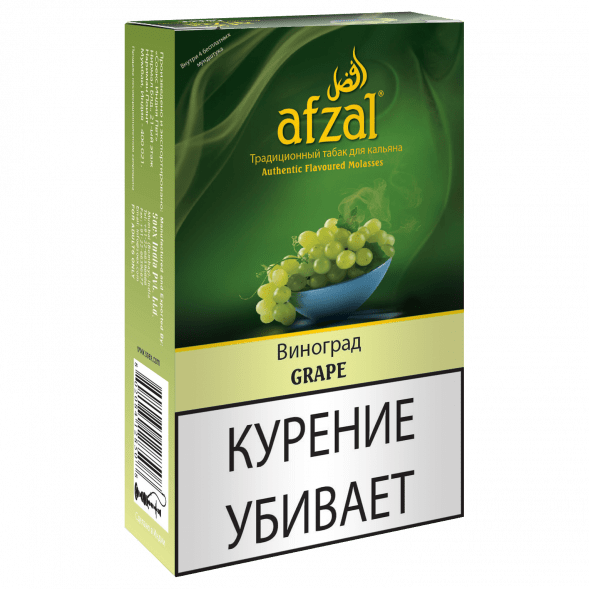 Табак Afzal - Grape (Зеленый Виноград, 40 грамм)