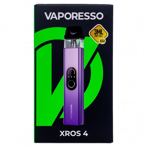 Электронная сигарета Vaporesso XROS 4 - Lilac Purple (Сиренево-Фиолетовая)