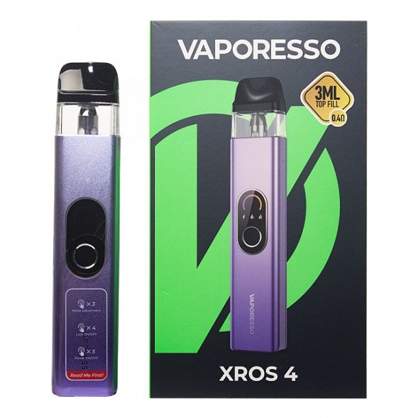 Электронная сигарета Vaporesso XROS 4 - Lilac Purple (Сиренево-Фиолетовая)