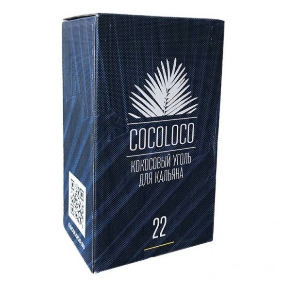 Уголь CocoLoco (22 мм, 96 кубиков)