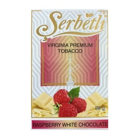 Табак Serbetli - Raspberry White Chocolate (Малина и Белый Шоколад, 50 грамм, Акциз)