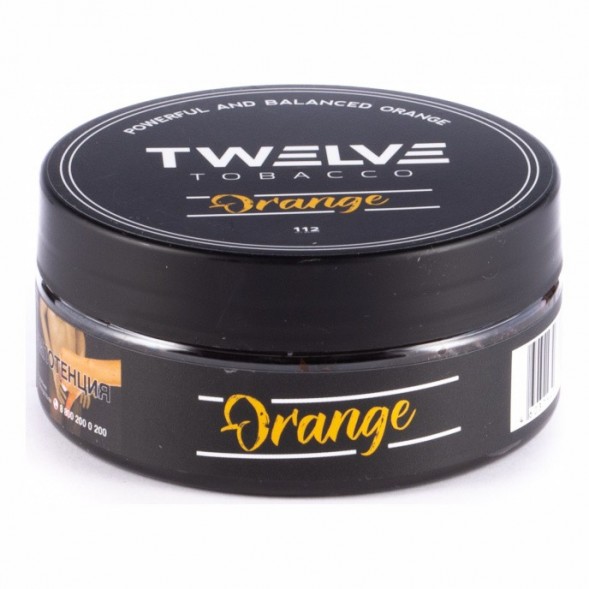 Табак Twelve - Orange (Апельсин, 100 грамм, Акциз)