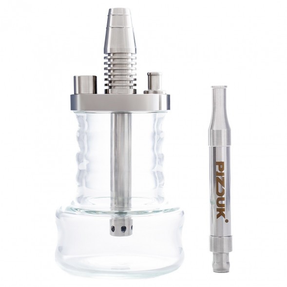 Кальян Pizduk Hookah - Grey-Bag (Прозрачная Колба)