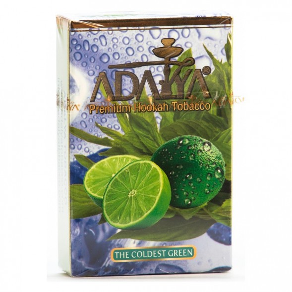 Табак Adalya - The Coldest Green (Ледяной Лайм, 50 грамм)