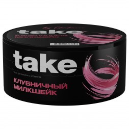Табак Take - Strawberry Milkshake (Клубничный Милкшейк, 100 грамм)