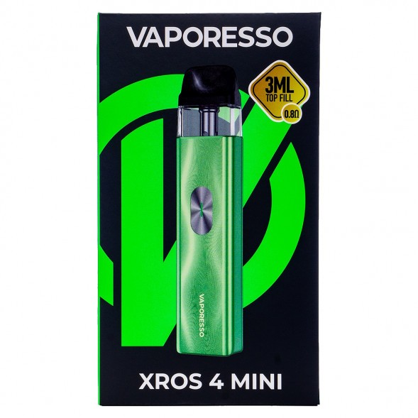 Электронная сигарета Vaporesso XROS 4 Mini - Ice Green (Зелёный Лёд)