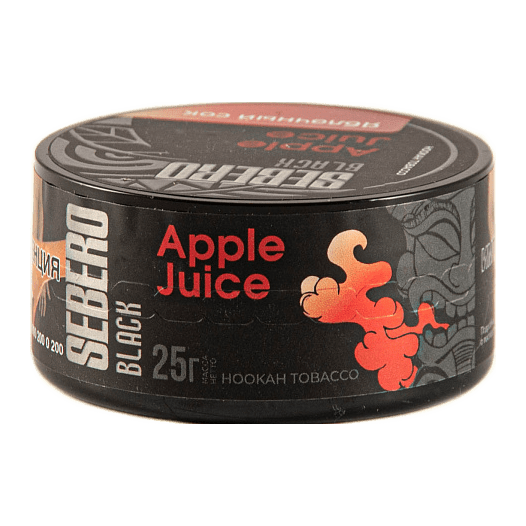 Табак Sebero Black - Apple Juice (Яблочный Сок, 25 грамм)