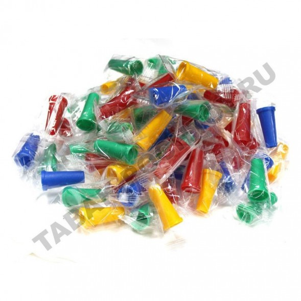 Мундштуки внешние (Цветные, 100 шт)