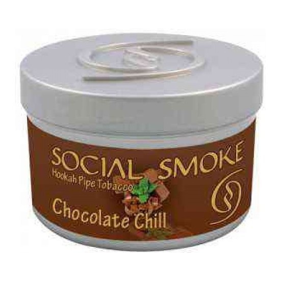 Табак Social Smoke - Chocolate Chill (Шоколад с Мятой, 250 грамм)