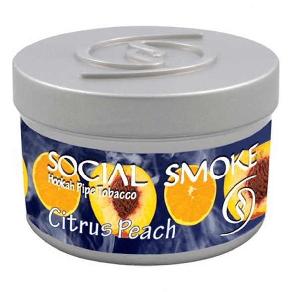Табак Social Smoke - Citrus Peach (Цитрусы и Персик, 250 грамм)