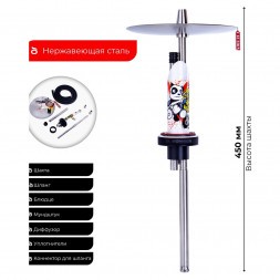 Кальян El Bomber - Street Art (Линейка "Igla", Без Колбы)