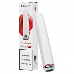 PLONQ PLUS PRO - Кислый Гранат (Sour Pomegranate, 4000 затяжек)