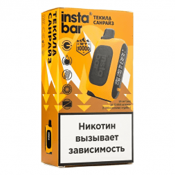 PLONQ INSTABAR WT - Текила Cанрайз (Tequila Sunrise, 10000 затяжек)
