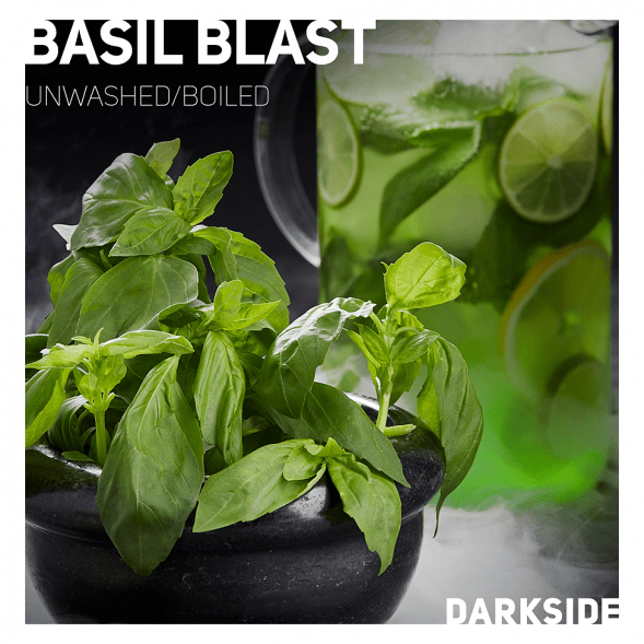 Табак DarkSide Core - BASIL BLAST (Базилик, 100 грамм)