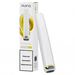 PLONQ PLUS PRO - Кислый Ананас (Sour Pineapple, 4000 затяжек)