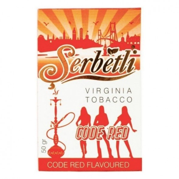 Табак Serbetli - Code Red (Красный Код, 50 грамм, Акциз)