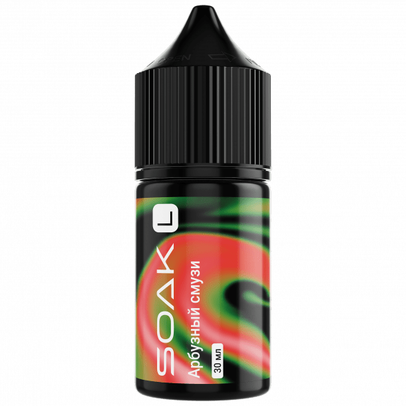 Жидкость SOAK L30 - Watermelon Smoothie (Арбузный Смузи, 30 мл, 2 мг)