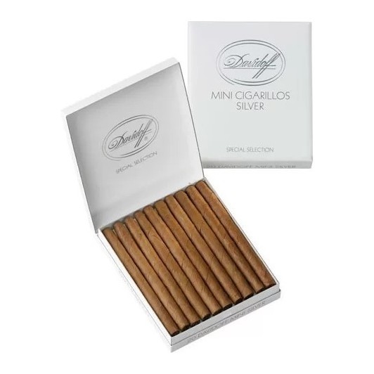 Сигариллы Davidoff - Mini Cigarillos Silver (20 штук)