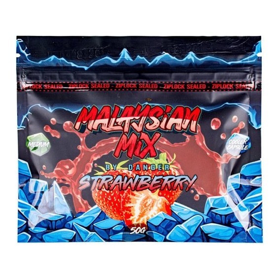 Смесь Malaysian Mix Medium - Strawberry (Клубника, 50 грамм)