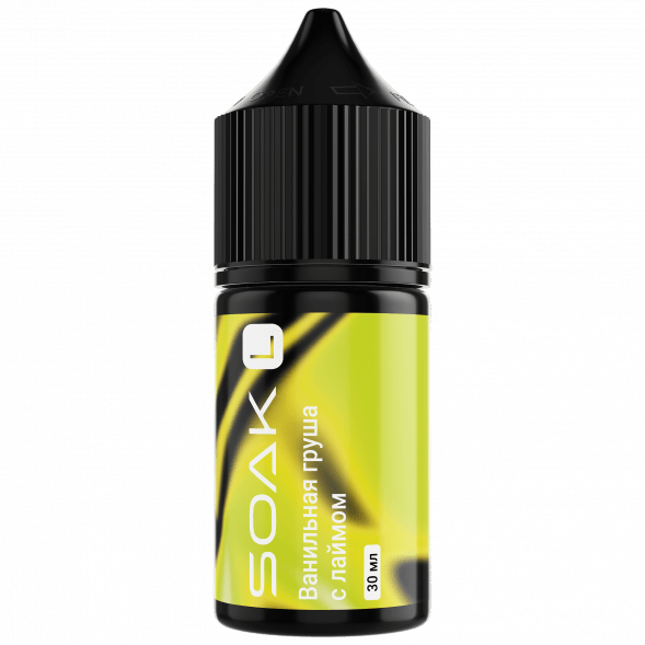 Жидкость SOAK L30 - Vanilla Pear (Ванильная Груша с Лаймом, 30 мл, 2 мг)