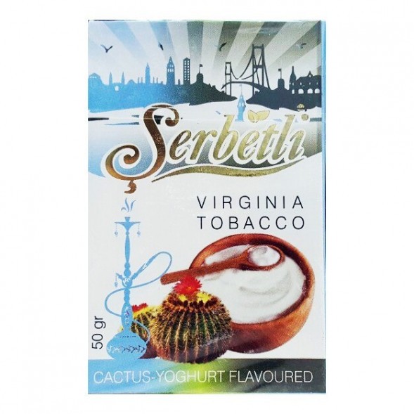 Табак Serbetli - Cactus Yoghurt (Йогурт с Кактусом, 50 грамм, Акциз)