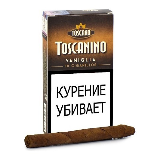 Сигариллы Toscano - Toscanino Vaniglia (10 штук)
