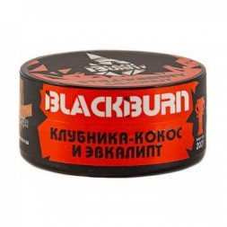 Табак BlackBurn - Strawberry Coconut (Клубника - Кокос и Эвкалипт, 25 грамм)