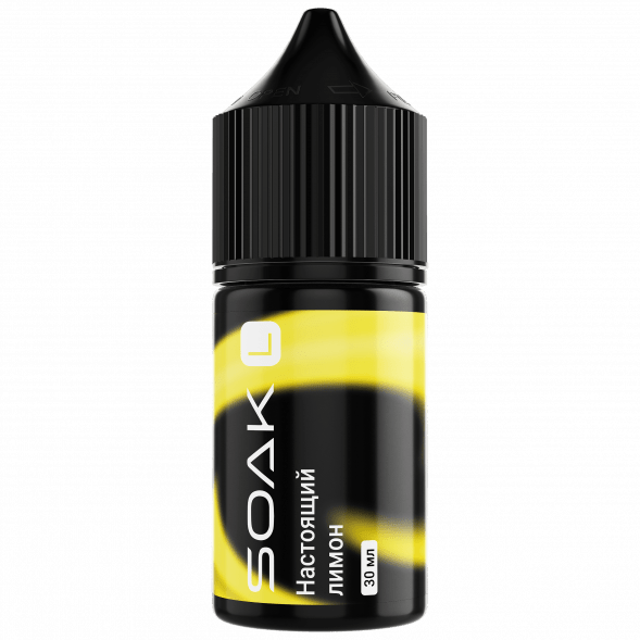Жидкость SOAK L30 - True Lemon (Настоящий Лимон, 30 мл, 2 мг)