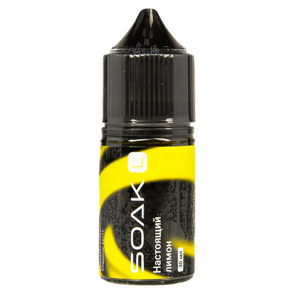 Жидкость SOAK L30 - True Lemon (Настоящий Лимон, 30 мл, 2 мг)