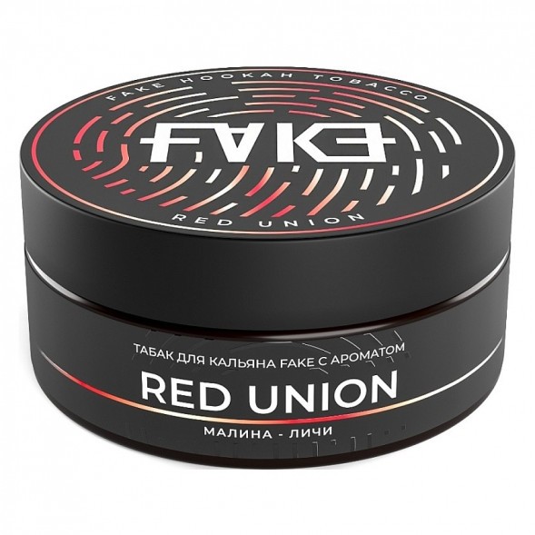 Табак FAKE - Red Union (Малина и Личи, 100 грамм)