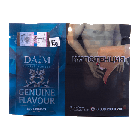 Табак Daim - Blue Melon (Голубая Дыня, 100 грамм)