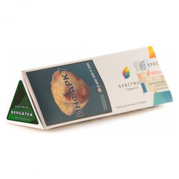 Табак Spectrum - Bergatea (Чай с Бергамотом, 100 грамм)