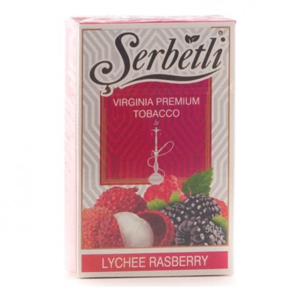Табак Serbetli - Lychee Raspberry (Личи и Малина, 50 грамм, Акциз)