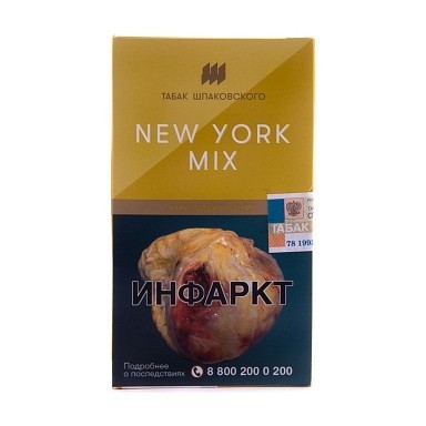 Табак Шпаковский - New York Mix (Банановый Чизкейк, 40 грамм)