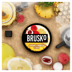 Смесь Brusko Medium - Ананас с Помело и Личи (50 грамм)
