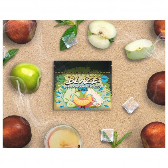 Смесь Blaze Medium - Apple Peach Smoothie (Яблочно-Персиковое смузи, 50 грамм)